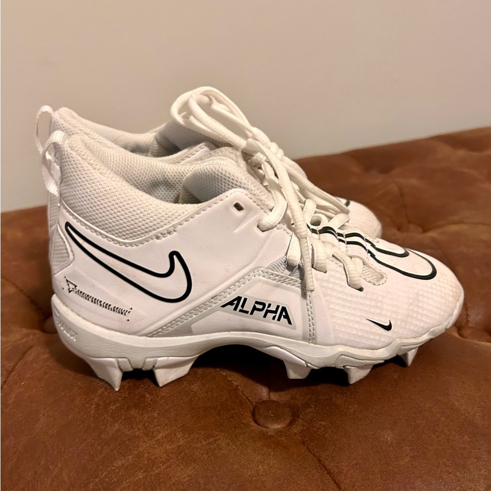 Nike Alpha Kids White Football cleats